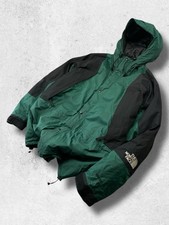 Vintage 90s NORTH FACE GORE-TEX SHELL JACKET Mountain Light Green Black Men's XL
