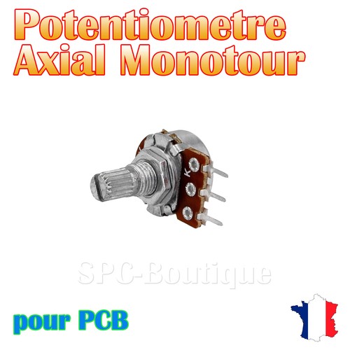 Potentiomètre mono - 1x,