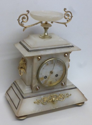 Pendule marbre bronze - marbre, et