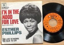 ESTHER PHILLIPS I'M IN THE MOOD FOR LOVE 7"  French 1969  NMint