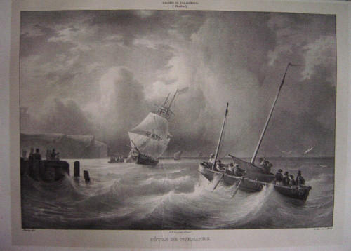 Très grande lithographie