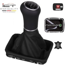 ICT Pommeau levier soufflet cuir pour Mercedes SLK R170 Facelift 00-04 A64