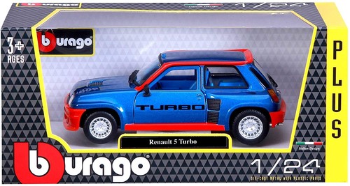 Turbo renault bleue - bleue, burago