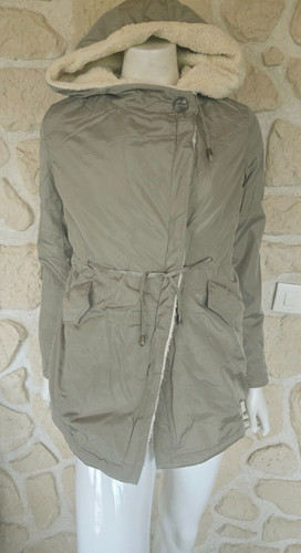 Manteau molletonné long - manteau, mi