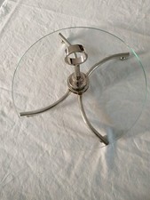 Plateau à fromage en verre et