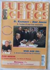 REVUE EUROPE ECHECS - n°520 - Wilj Aan Zee - Vichy ANAND  -  Mars 2003