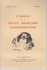 L'OISEAU ET LA REVUE FRANCAISE