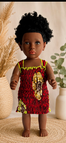 Poupée africaine compagnie - poupÉe,
