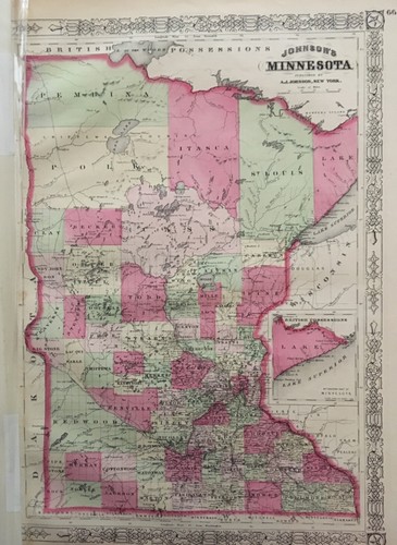 Johnson minnesota 1865 - johnson’s,