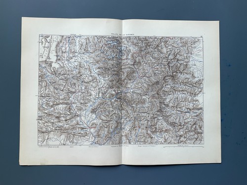 Carte vallee durance - vallee, de