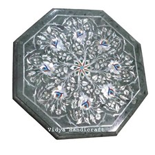 Table basse 12" en marbre vert