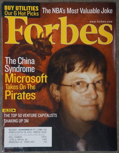 Forbes february 2003 - february, magazine