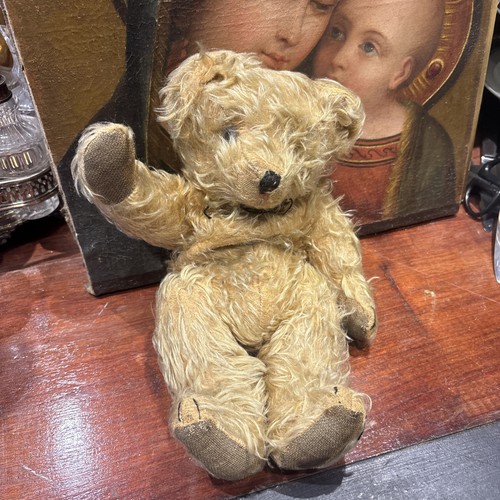 Ancien ours peluche - ours, en