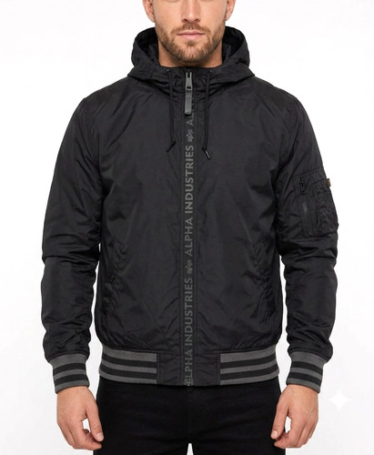 Veste bomber capuche alpha - veste,