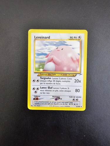Carte pokémon leveinard - pokémon,