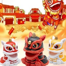 Lion de tête style chinois écologique écologique économiseur d'énergie éco