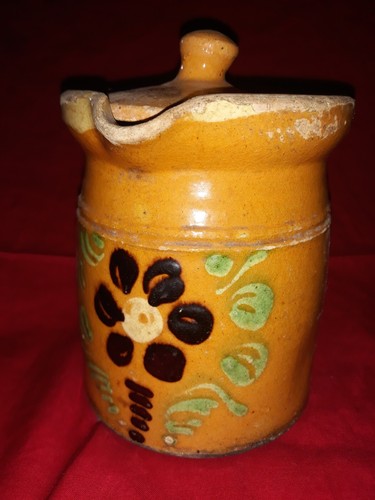 Pot couvert terre - pot,