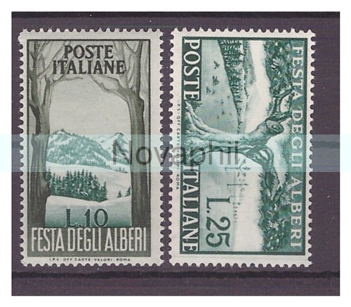 Italia 1951 alberi série - 1951-,