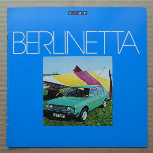 Fiat berlinetta uk - fiat, 3p)