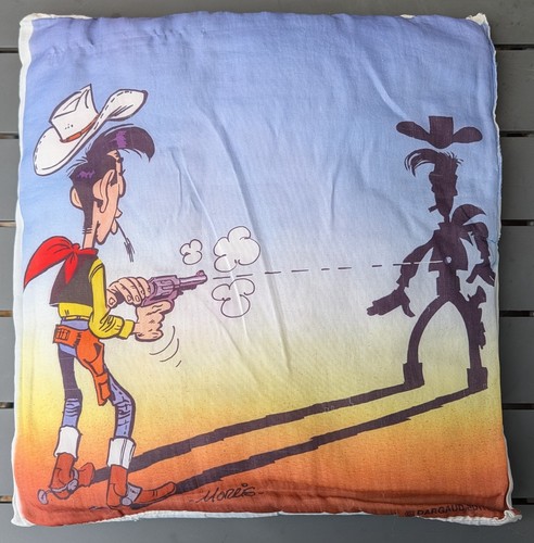 Coussin lucky luke morris - lucky,