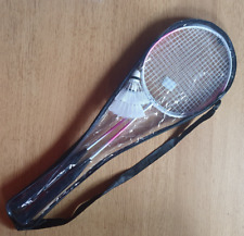 lot de 2 raquettes de badminton rose blanc, 2 volants & housse de transport neuf