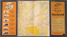Pneu MICHELIN - Plan Guide de TOULOUSE- 1946-Répertoire des rues -  Etat NEUF