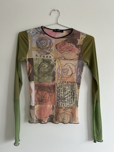 Vintage cop copine - vintage, print