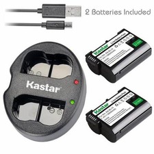 Kastar EL15 Battery& USB DUAL