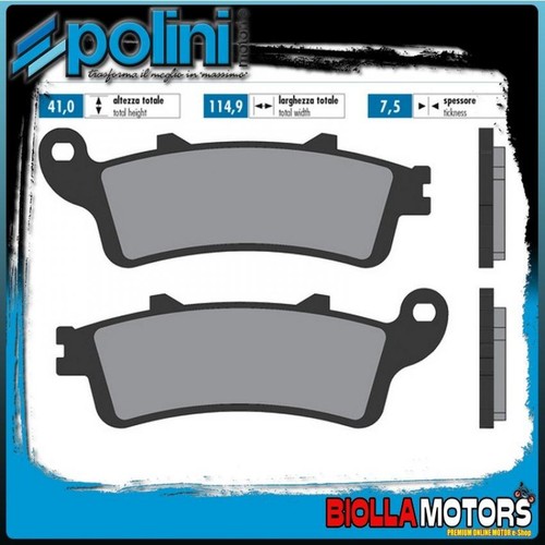 174 2081 front - polini, brake