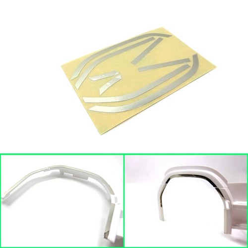 Metal sticker wheel eyebrow - metal,
