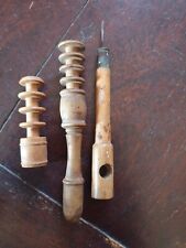 3 OUTILS ANCIENS DE COUTURE EN