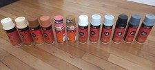 LOT 12 BOMBES DE PEINTURE BELTON MOLOTOW PREMIUM 400ML