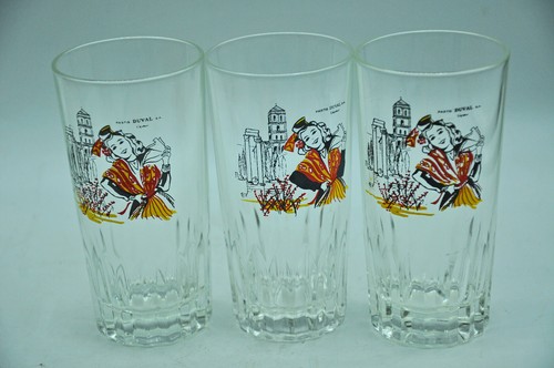Anciens verres publicitaires - verres,