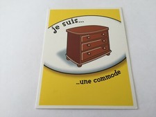 Carte je suis une commode