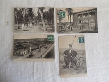 4 ANCIENNES CARTES POSTALES
