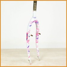 FOURCHE VINTAGE EN ACIER VTT 1" VÉLO DE MONTAGNE 26" 559 VIEUX VÉLO FILETÉ DE...