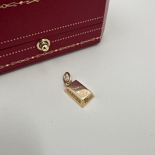 Pendentif cartier jaune 18 - cartier, or