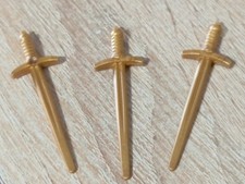 PLAYMOBIL X3 ÉPÉES DORÉES