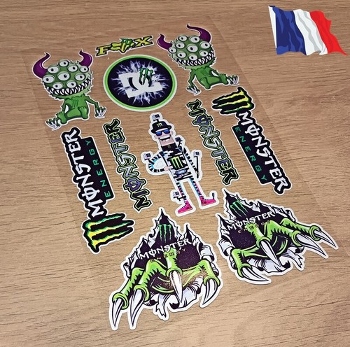 Autocollant monster energy - ,
