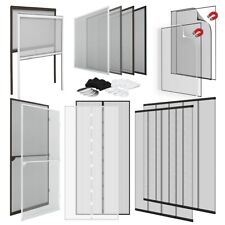 Moustiquaire store magnétique rouleau pour fenêtre / porte cadre en aluminium