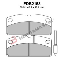 Paire Plaquettes Freins Ferodo