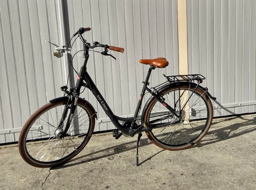 Velo type hollandais noir - type,
