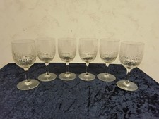 Verres BACCARAT, Service Nancy