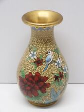 -JOLI VASE EMAUX CLOISONNE