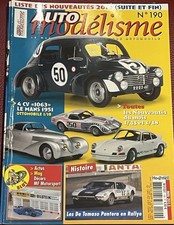 Auto Modélisme 190 Mai 2013 Spark Minichamps Norev Solido 4cv 1063 Ottooobile F1