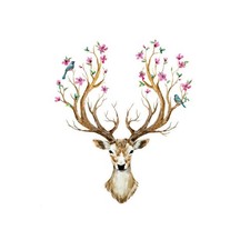 Autocollant mural de fleur de prune amovible bricolage mural art mural décor