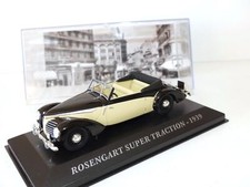 ROSENGART SUPER TRACTION 1939 Beige et Noir ALTAYA 1:43