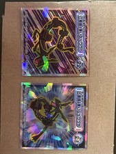 Autocollant noir Rayquaza Holo Pokemon Seal N°21/22 Nintendo Gamefreak japonais