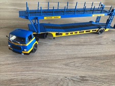 CAMION SEMI REMORQUE UNIC MZ36 PORTE VOITURE CAUSSE WALON  - 1/43 IXO