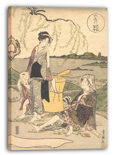Toile cadres utagawa toyokuni - toile/cadres,
